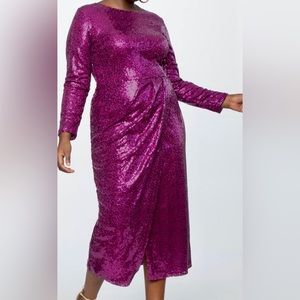 Eloquii Size 16 Cocktail Sequin Plus Size